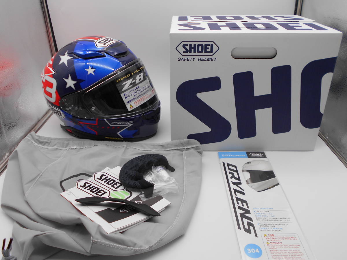 Yahoo!オークション - 送料無料 SHOEI Z-8 MARQUEZ AMERICAN Yahoo!オークション - 送料無料 SHOEI Z-8 MARQUEZ AMERICAN