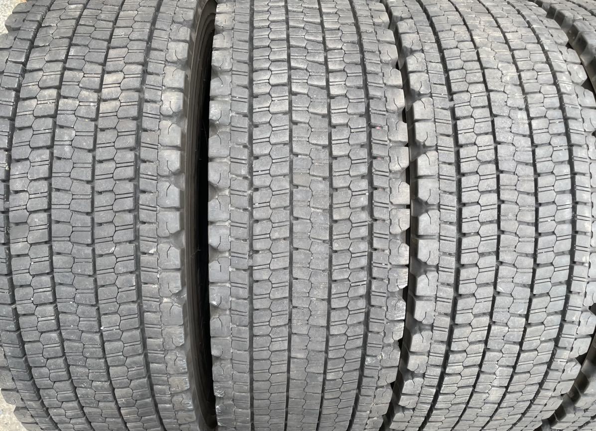 265/70R19.5 6本 ブリヂストン W900 スタッドレス 8トン 低床#295c_画像3