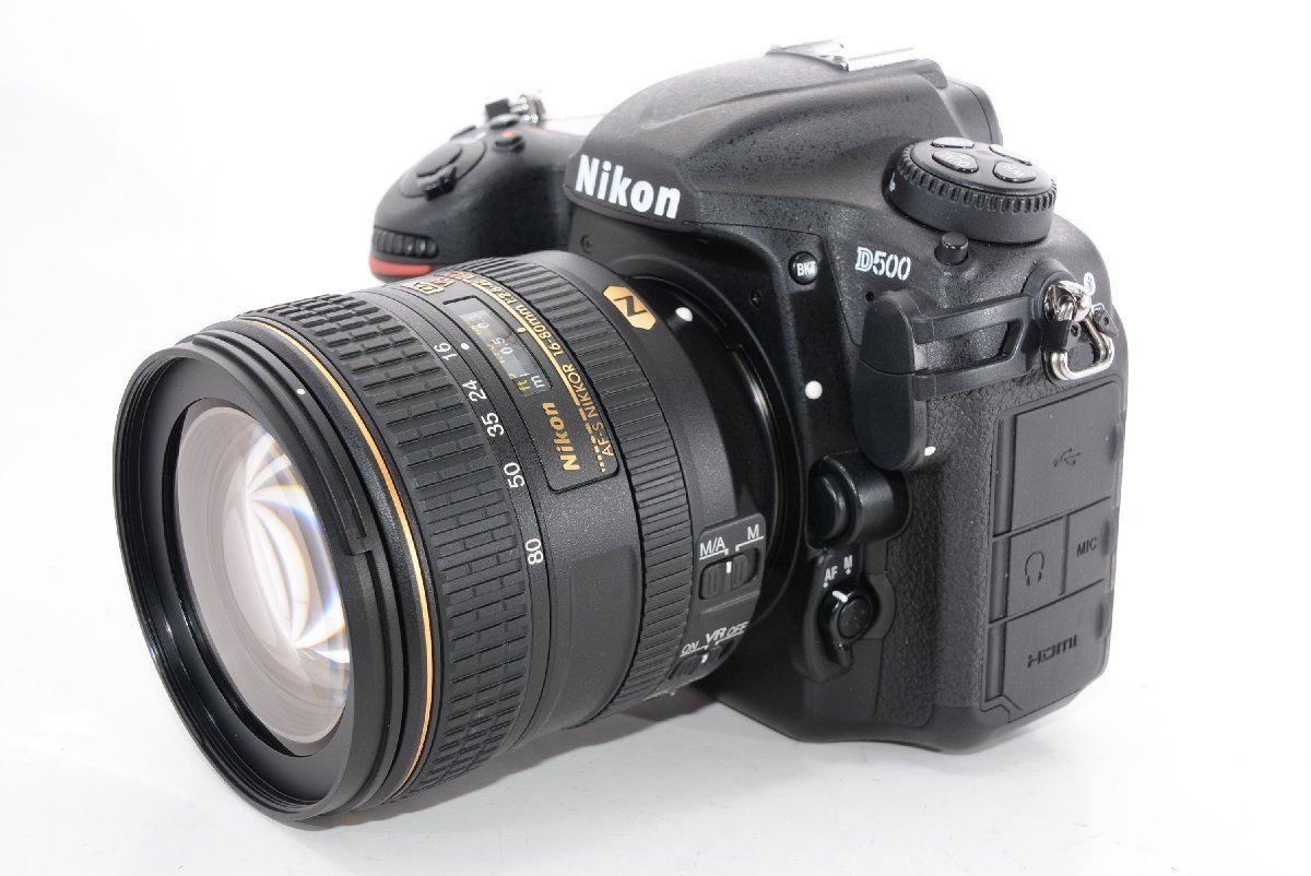 【外観特上級】Nikon デジタル一眼レフカメラ D500 レンズキット AF-S DX NIKKOR 16-80/2.8-4E ED VR D500LK16-80
