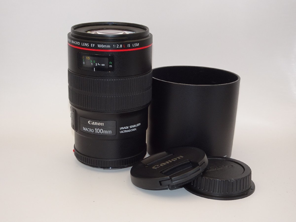 【外観特上級】Canon EF100mm F2.8L マクロ IS USM_画像1