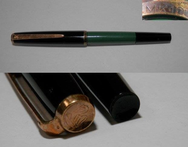 MK10 Green Pelican Fountain Pen Pulte Pack Plus 0921V9G