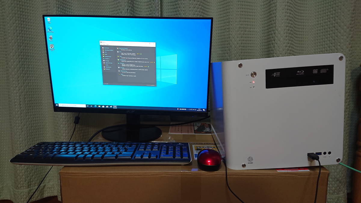 1円~自作PC ゲーミング用途 中古】core i7 8700 + メモリDDR4 32GB