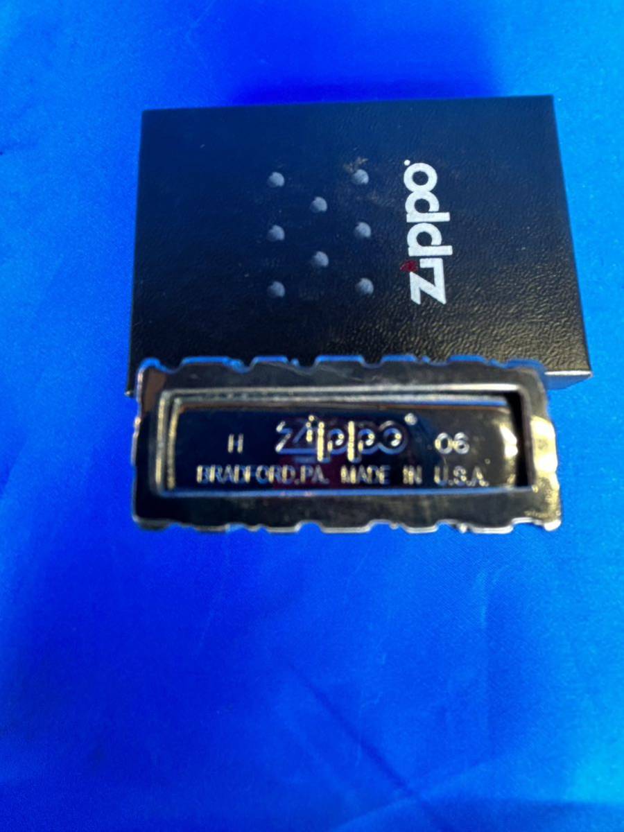 ZIPPO ジッポ―　新品　未使用　希少　激レア　重量級　重量感　重圧感　ゴツイ　全面加工　バンブーデザイン　即発送可能_画像7