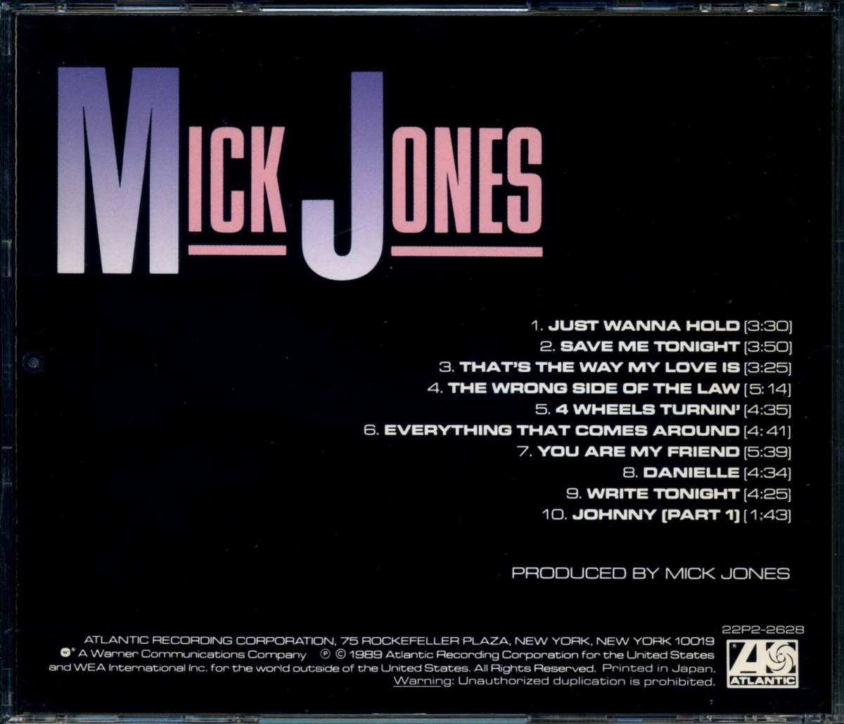 Mick JONES★Mick Jones [ミック ジョーンズ,FOREIGNER,SPOOKY TOOTH,フォリナー,スプーキー トゥース]_画像2