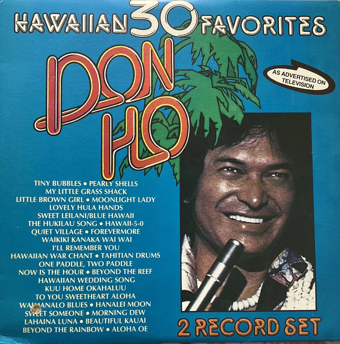 [ 2LP / レコード ] Don Ho / Hawaiian 30 Favorites ( World / Folk ) Precision Records - TVLP 78040 ワールド フォーク_画像1