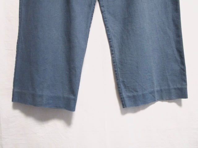 〜1990's ALFRED DUNNER Linen cotton fabric easy pants ビンテージリネンパンツ flax_画像4