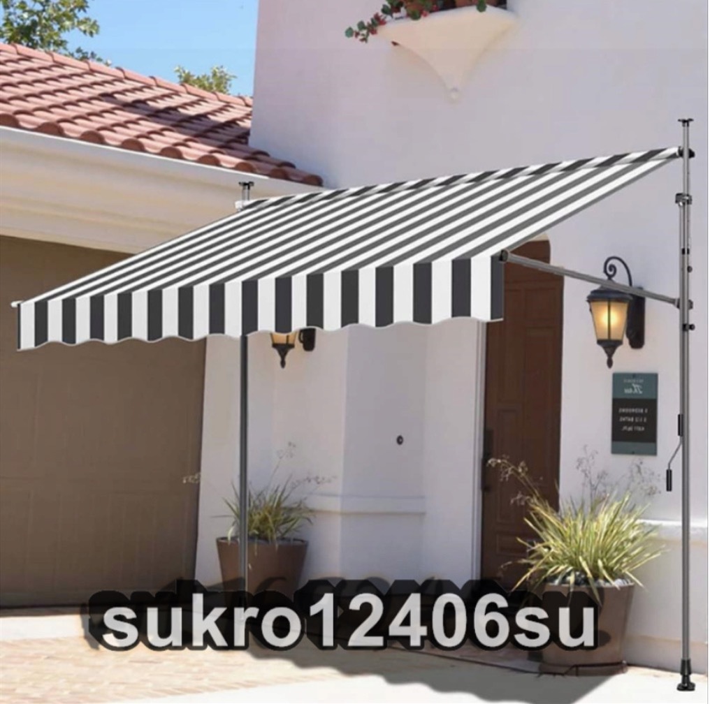 person g tent width 250cm awning eaves ultra-violet rays to coil taking . type sun shade awning shade sunshade 2.15M-3.1M height. adjustment . possibility 