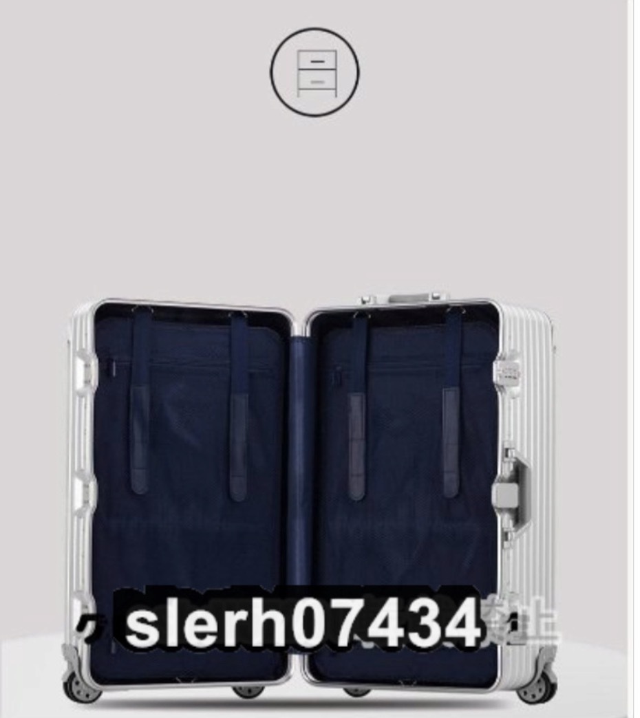 30インチ 全4色 大容量 スーツケース アルミ合金ボディ キャリーバッグ キャリーケース トランク TSAロック 出張 旅行_画像2
