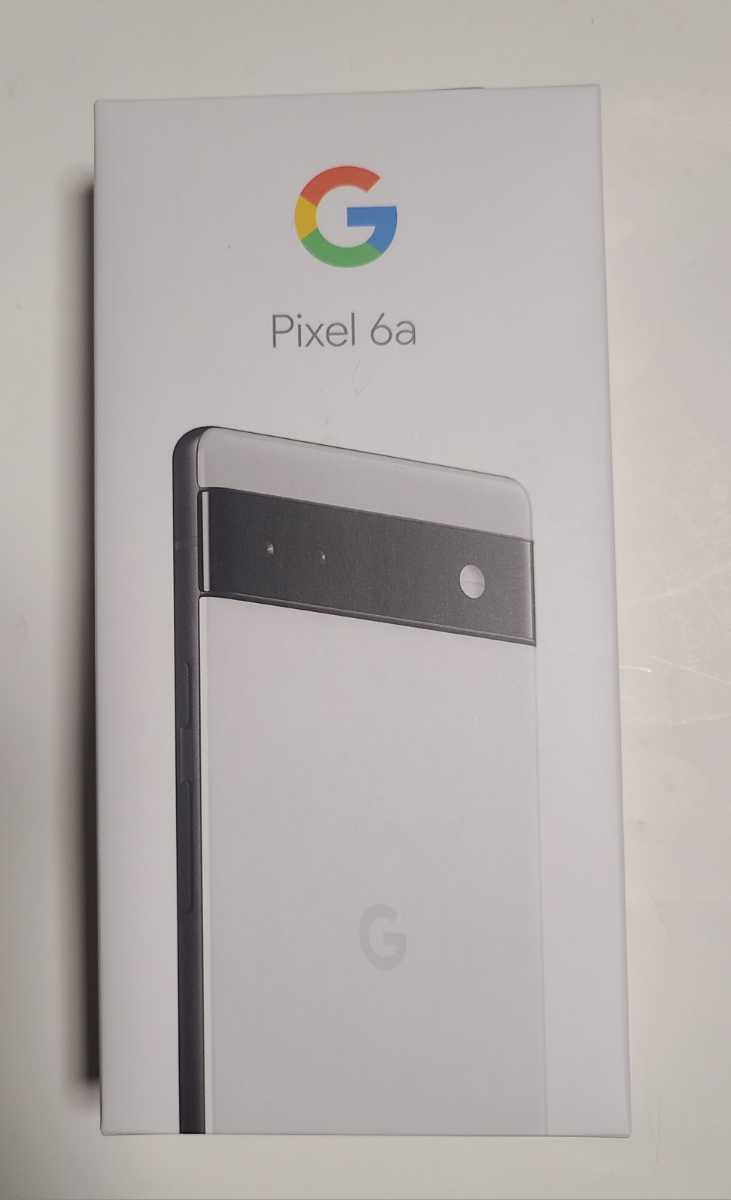 満点の メモリー6GB 6.1インチ 6a 新品未使用♪Pixel ストレージ128GB