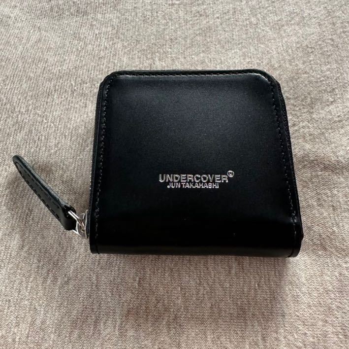 黒新品 UNDERCOVER ラウンドジップ 小銭入れ コインパース 財布