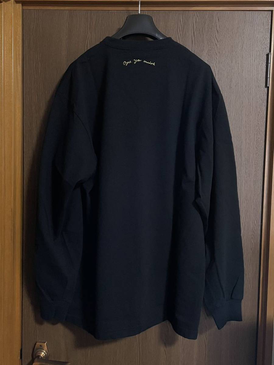 黒5新品 UNDERCOVER オウガ パッチ ロング Tシャツ 長袖 22SS size 5