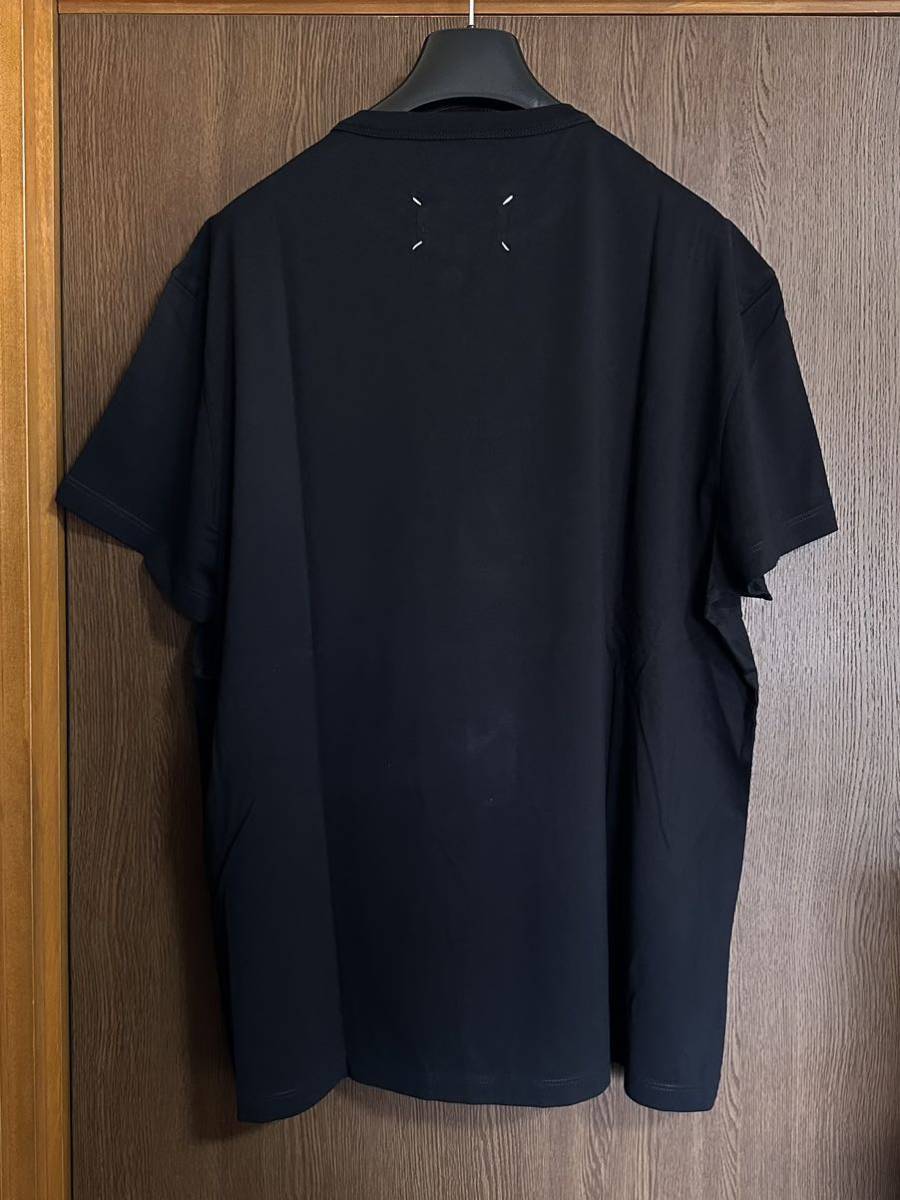 黒XL新品 メゾンマルジェラ リバースロゴ Tシャツ 22AW size XL 52