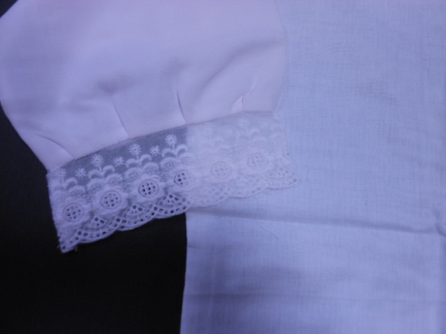  san .* unused gauze. Japanese clothes underwear... sleeve is frontal cover is nylon 100%. sleeve. reverse side is cotton 100%. cloth * size L size. 
