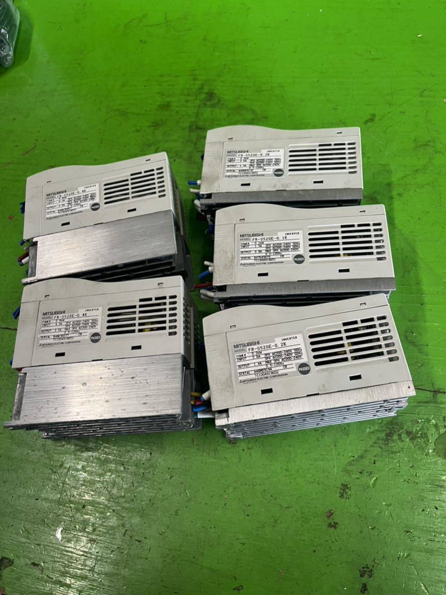 国産】 FREQROL-S500 三菱 インバーターMITSUBISHI 5個セット。FR