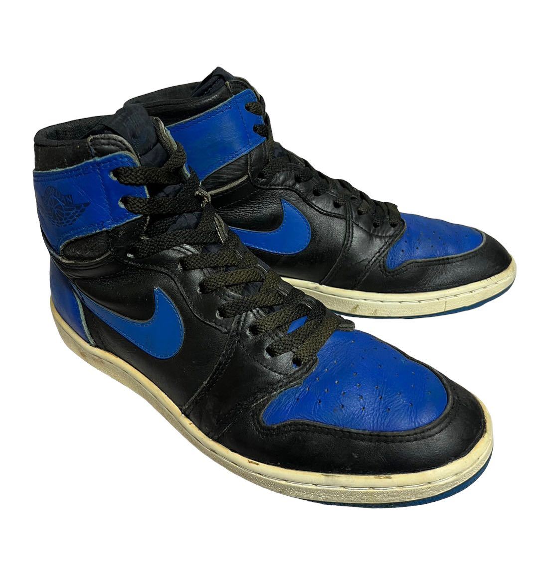  Vintage 85 year Korea made NIKE AIR JORDAN 1 ORIGINAL ROYAL Nike air Jordan 1 Royal black / blue original US11 29.