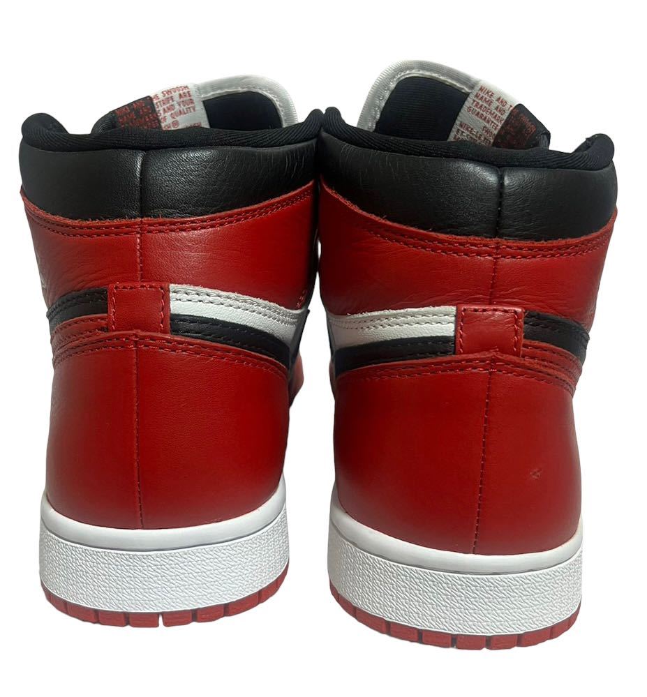 未使用品 NIKE 861428-061 AIR JORDAN 1 RETRO HIGH OG NRG HOMAGE TO HOME エアジョーダ 1 レトロ ハイ NRG オマージュ US7.5 25.5㎝