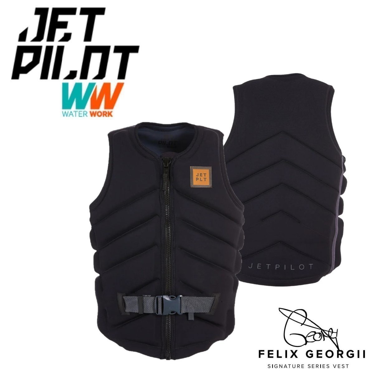 ジェットパイロット JETPILOT 2024 ライフジャケット 送料無料 フェリックス-X1 F/E ネオベスト JA23110 ブラック L