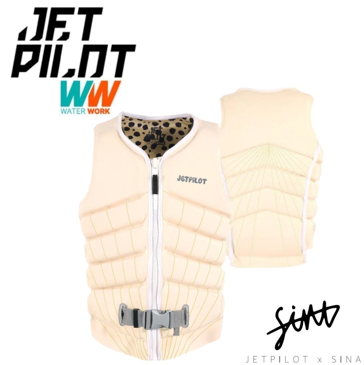 ジェットパイロット JETPILOT 2024 ライフジャケット レディース 送料無料 シーナ X1 F/E ベスト JA23303 パティ 12/L