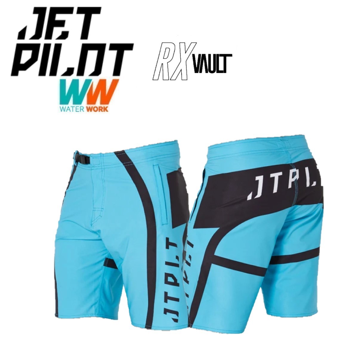 ジェットパイロット JETPILOT 2024 ボードパンツ 送料無料 ボルト エーペックス ボードショーツ S23902 ブルー 36 海パンの画像1