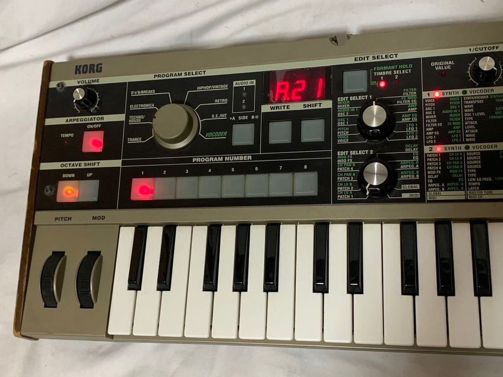 KORG microKORG マイクロコルグ シンセサイザー ボコーダー 商品细节