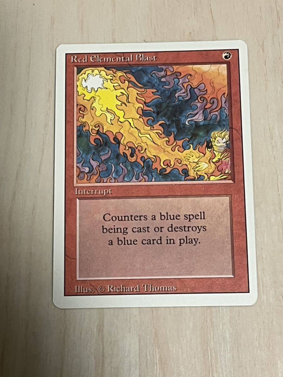 【MTG】《赤霊破/Red Elemental Blast》[リバイズド/3ED] [英語/ENG]_画像1