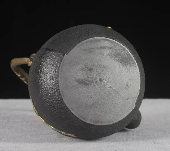 エスペランザストア]竹鉄壺 南部鉄器 コーティングなし 手作り鉄