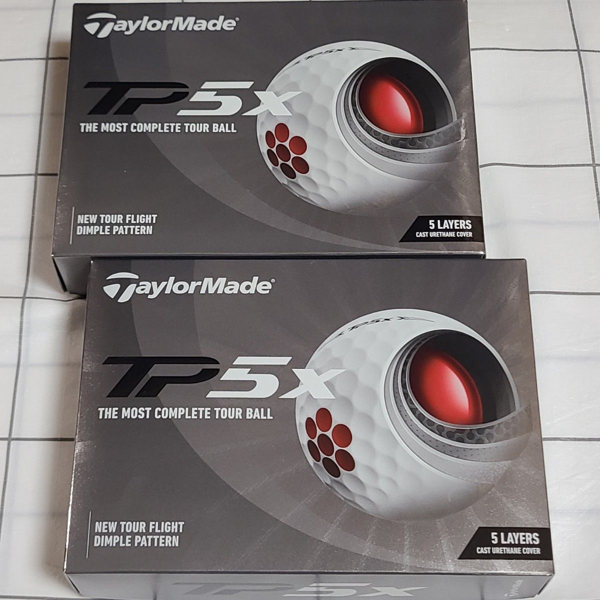 TaylorMade テーラーメイド TP5x ホワイト ゴルフボール 2ダース Yahoo