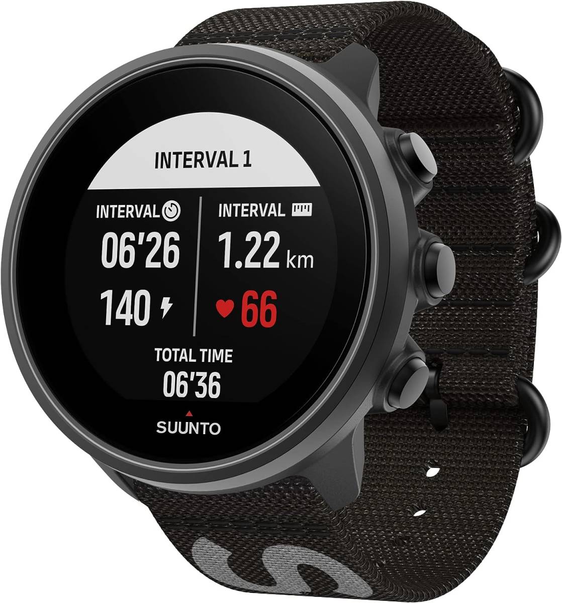 チタン限定版ブラック SUUNTO(スント) SUUNTO9 BARO(スント9 バロ) トレイルランニング スマートウォッチ G_画像1