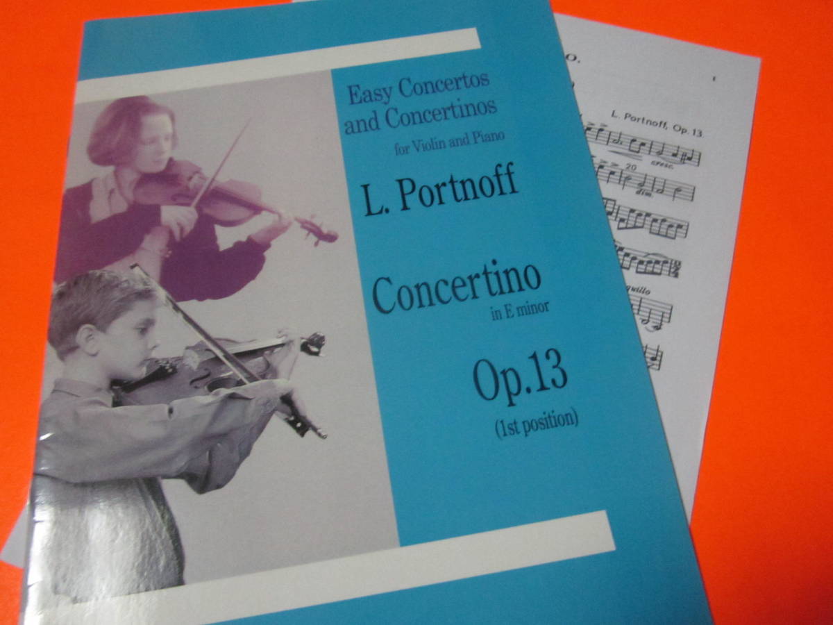! import musical score Easy Concertos and Concertinos for Violin and Piano: Concerto in E Minor: Op. 13 (1st Position)va Io Lynn + piano 