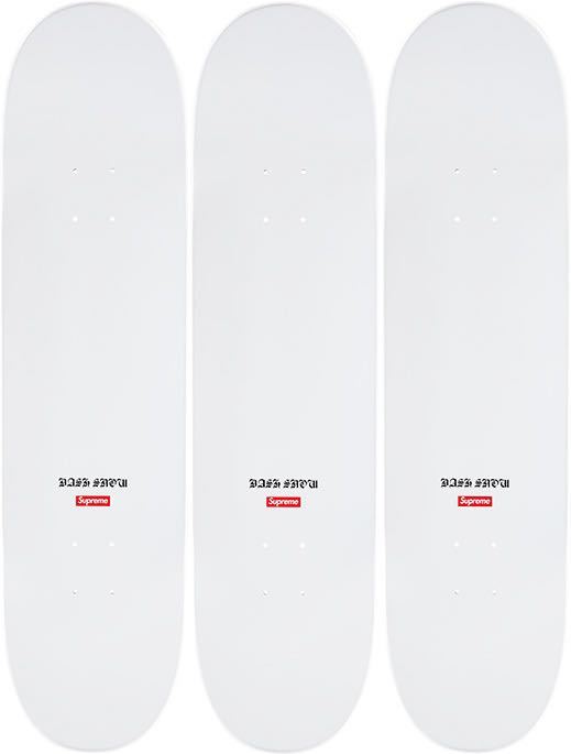 Supreme Dash Snow Set Of 3 Skateboard シュプリーム ダッシュ スノー