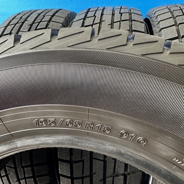 【2022年製造】　195/65R15　YOKOHAMA　PRACTIVA ICE BP02　195/65/15　スタッドレスタイヤ　4本　【来店交換も大歓迎】_画像6