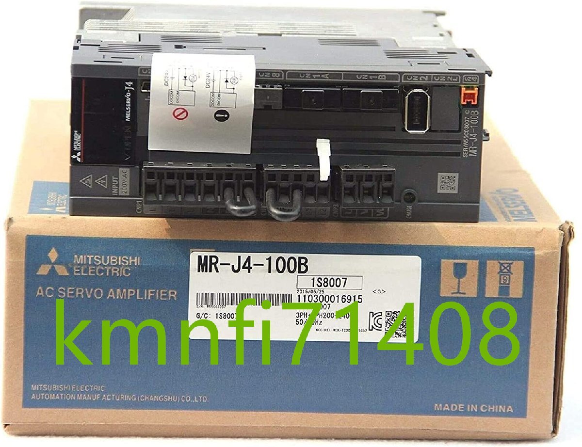 出産祝いなども豊富 【新品】三菱電機 MR-J4-100B サーボアンプ ☆6
