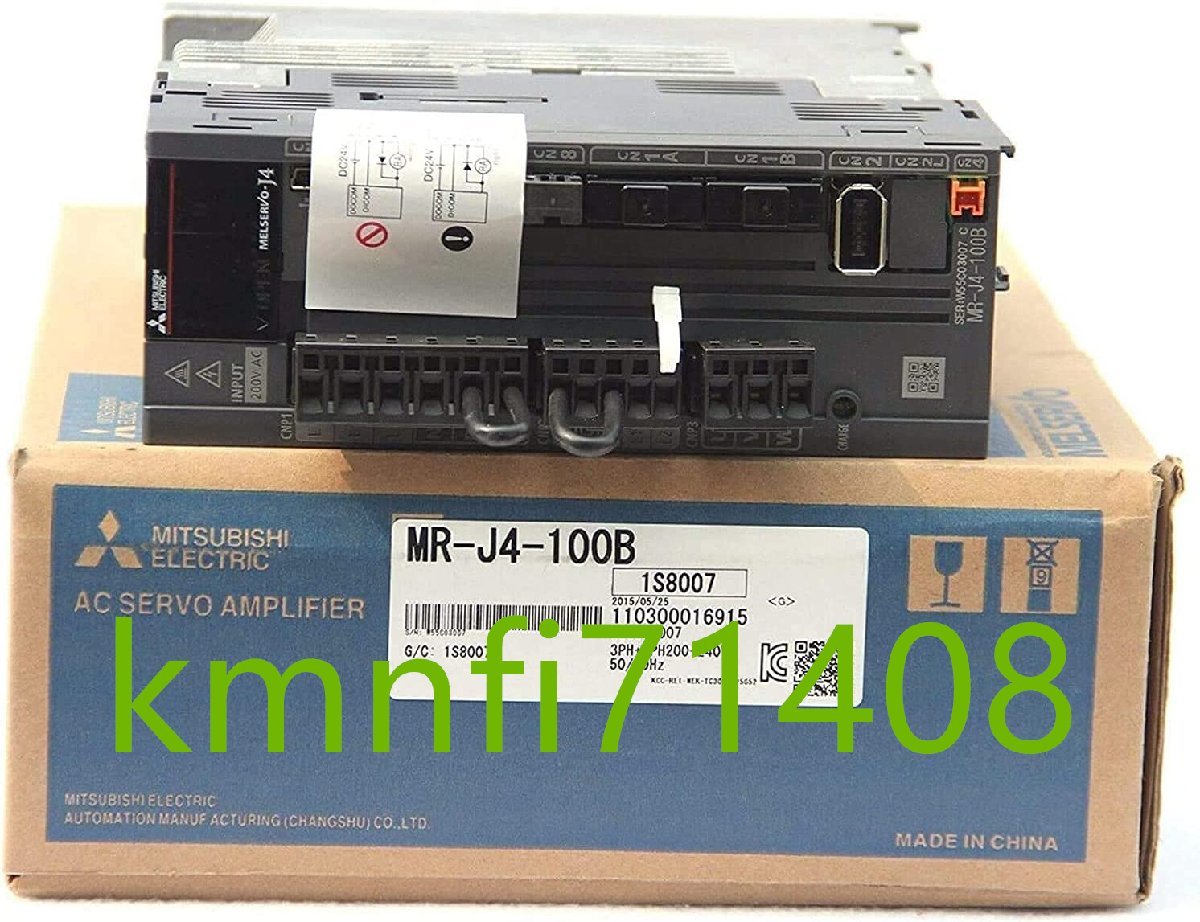 出産祝いなども豊富 【新品】三菱電機 MR-J4-100B サーボアンプ ☆６