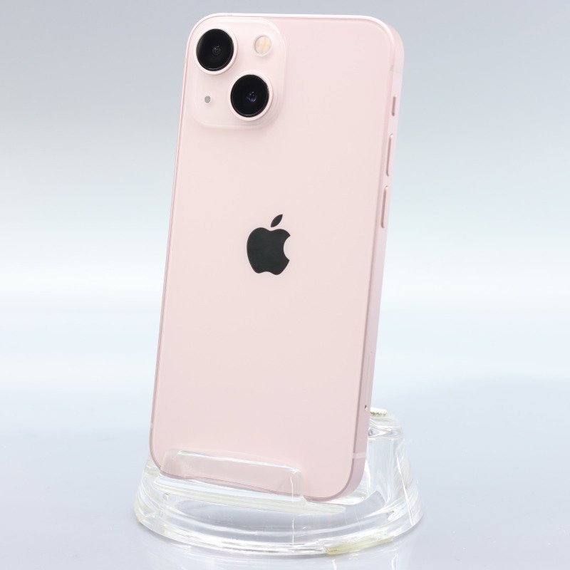 Apple iPhone13 mini 128GB Pink A2626 3J757J/A バッテリ100% ■SIMフリー★Joshin1801【1円開始・送料無料】
