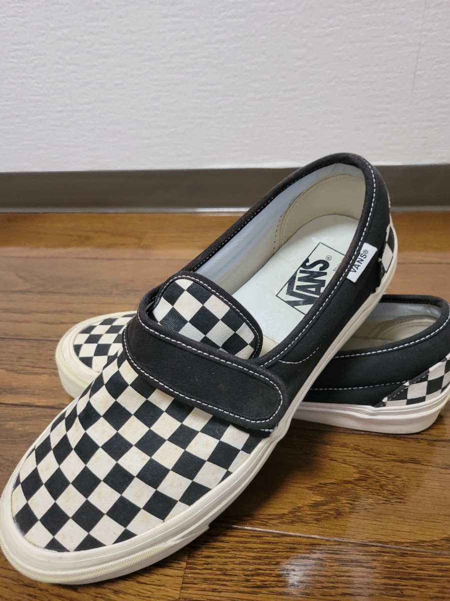 お気に入りの vans 箱無し アナハイム anaheim ベルクロ チェッカー