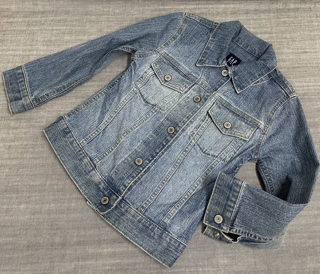 【GAPKIDS 110cm S(5-6)表記】デニムジャケット #24187_画像1