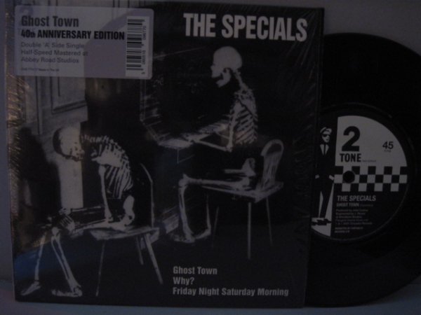 7” UK盤 The Specials // Ghost Town / Why? / Friday Night, Saturday Morning / 40th Anniversary Edition- (records)の画像1