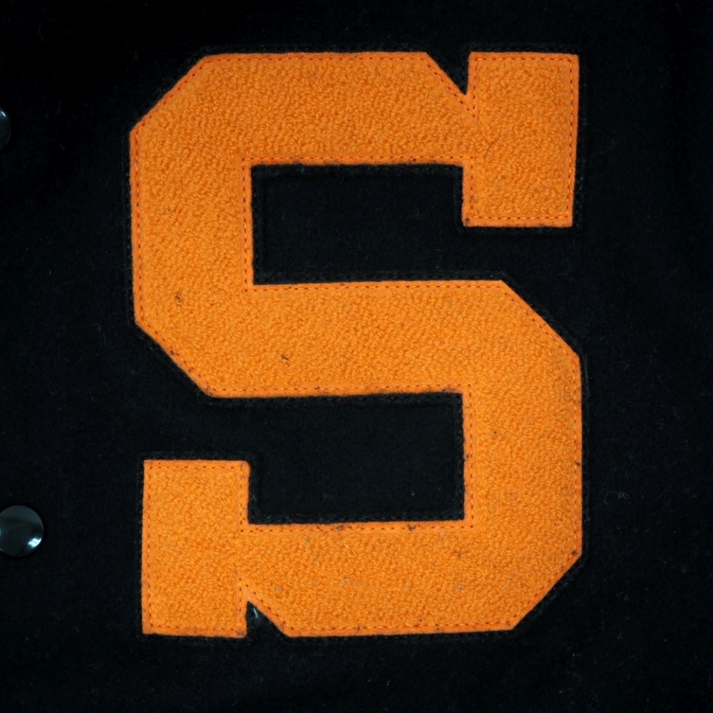 Supreme/シュプリーム Team Varsity Jacket ウール スタジャン オレンジ メンズ ブランド
