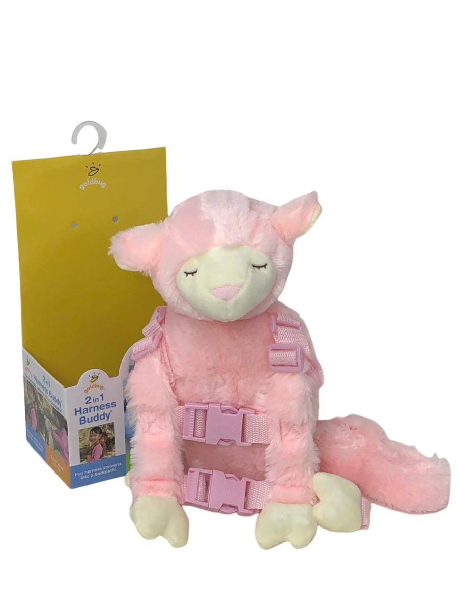 * postage included *goldbug.. prevention soft toy animal Harness ( pink ...)* new goods unused goods *