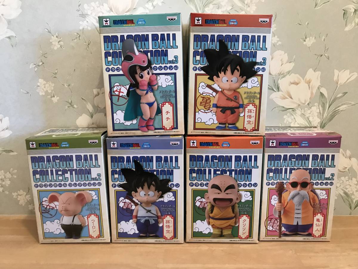 【箱のみ】 ドラゴンボール コレクション Vol.1 ～ Vol.3 孫悟空 ウーロン 亀仙人 クリリン チチ / Dragon ball  Collection ichiban kuji