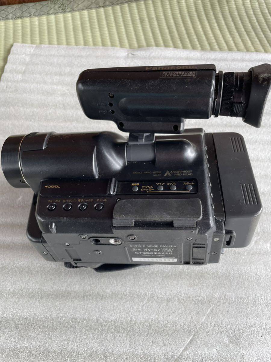 【ジャンク品】PanasonicビデオカメラMV-S7_画像6