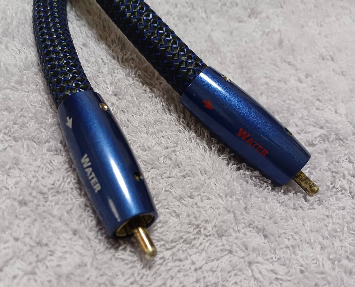新着 AudioQuest WATER 1M オーディオクエスト RCAケーブル RCA