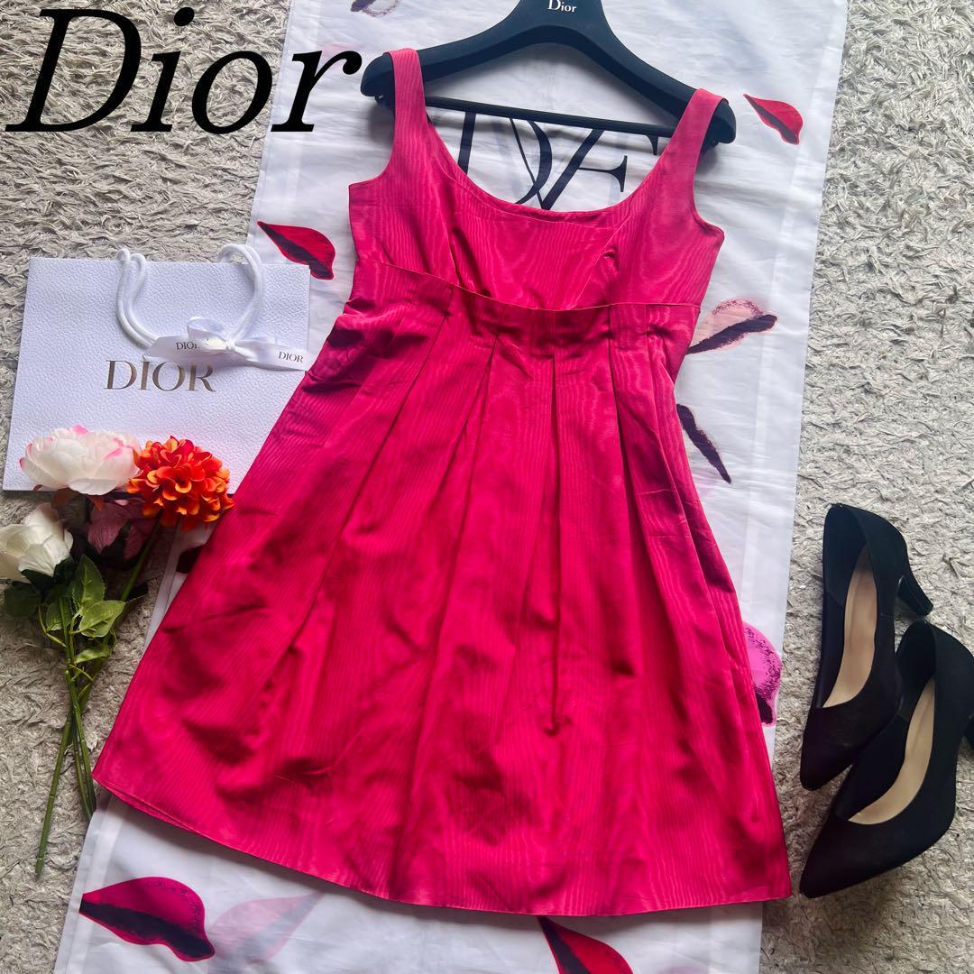 数々のアワードを受賞】 【美品】Christian Dior プリーツワンピース