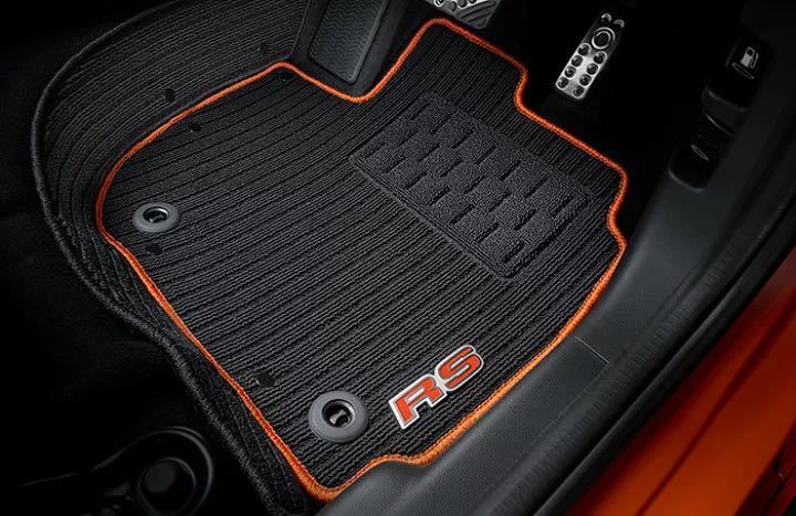 * новый товар Honda HONDA Fit RS оригинальный коврик на полу GK5 CVT honda черный orange FITRS