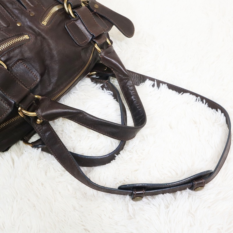 希少 Chloe クロエ ベイ ハンドバッグ トートバッグ ショルダーバッグ