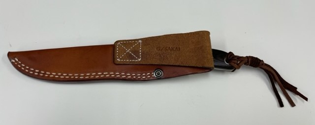 ☆日本の職人技☆ #3196 美品 ジーサカイ G SAKAI シースナイフ 440C