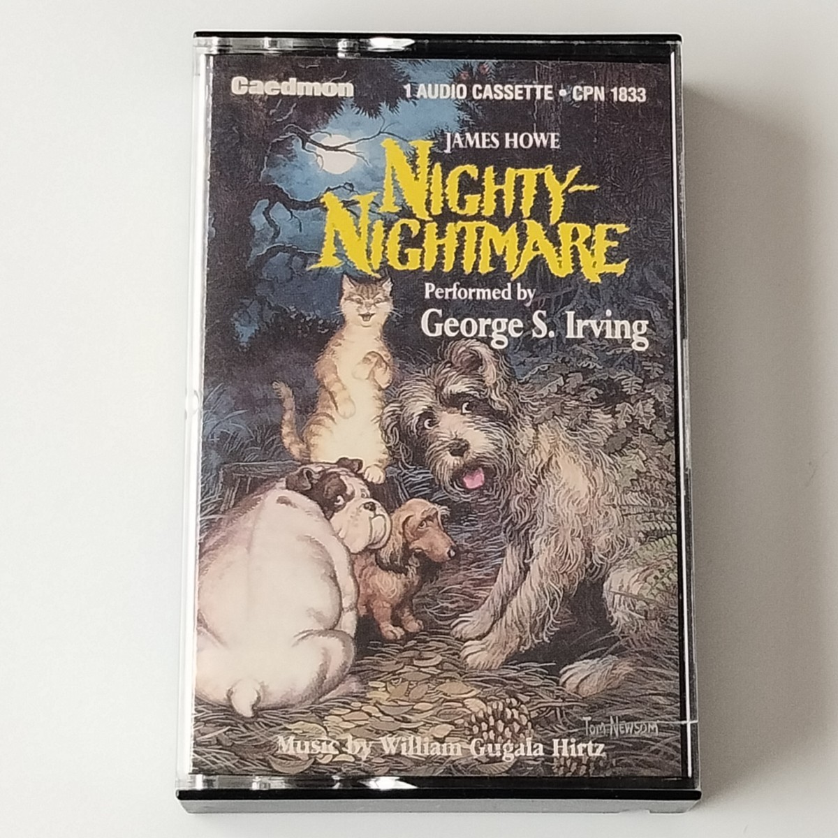 【カセットテープ】ジェイムズ・ハウ JAMES HOWE/NIGHTY-NIGHTMARE(CPN-1833)CAEDMON/GEORGE S.IRVING ジョージ S.アーヴィング_画像1