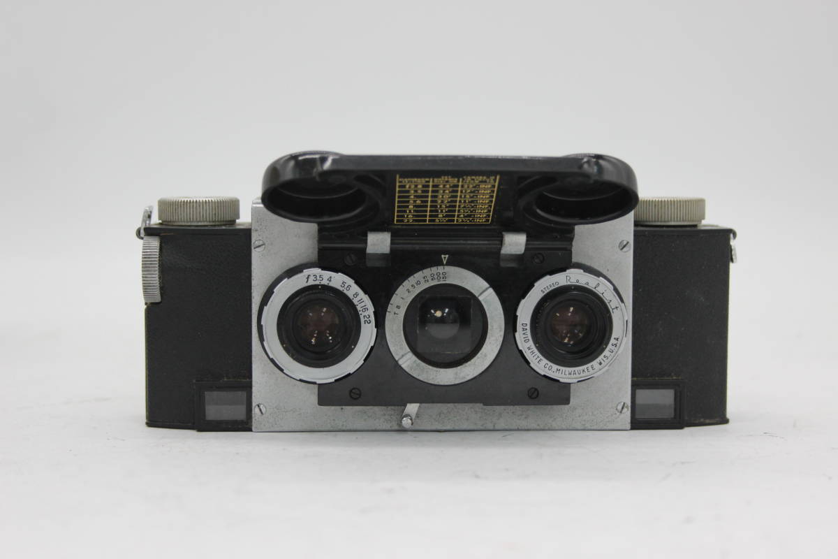 [ товар с некоторыми замечаниями ] [ ценный . изначальный с коробкой ] стерео li Aristo Stereo Realist камера & вид wa-35mm F3.5 стерео камера s1292
