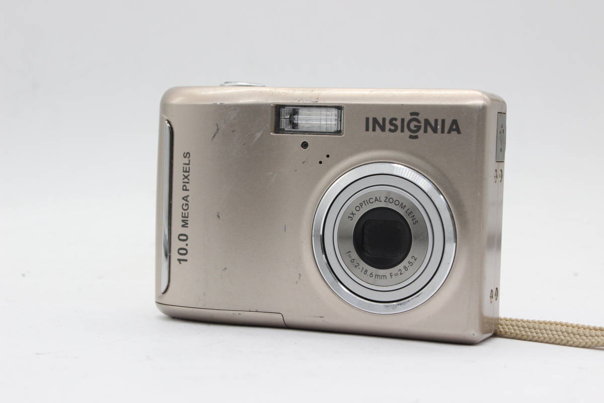 【返品保証】 【便利な単三電池で使用可】Insignia 3x Zoom コンパクトデジタルカメラ s1328