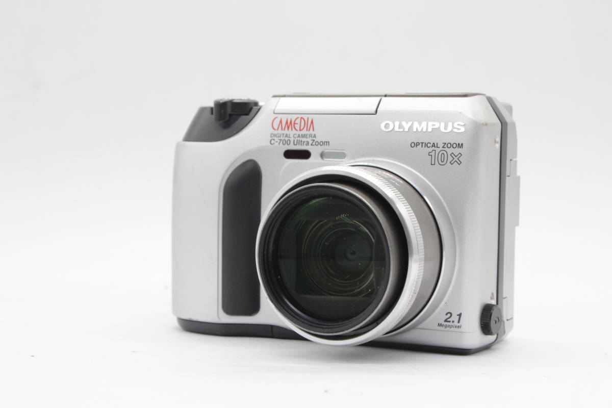 【返品保証】 【便利な単三電池で使用可】オリンパス Olympus CAMEDIA C-700 Ultra Zoom 10x コンパクトデジタルカメラ s1339_画像1